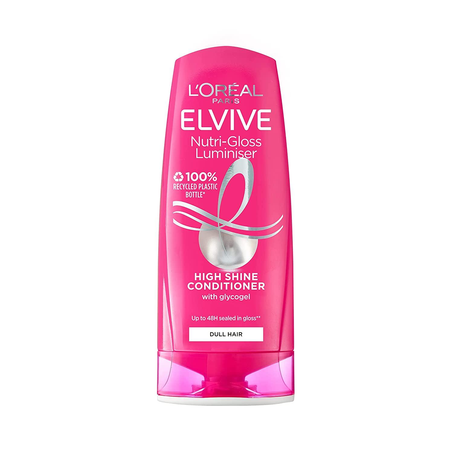 L'Oreal Paris Elvive Nutri-Gloss Luminiser High Shine Conditioner 400ml