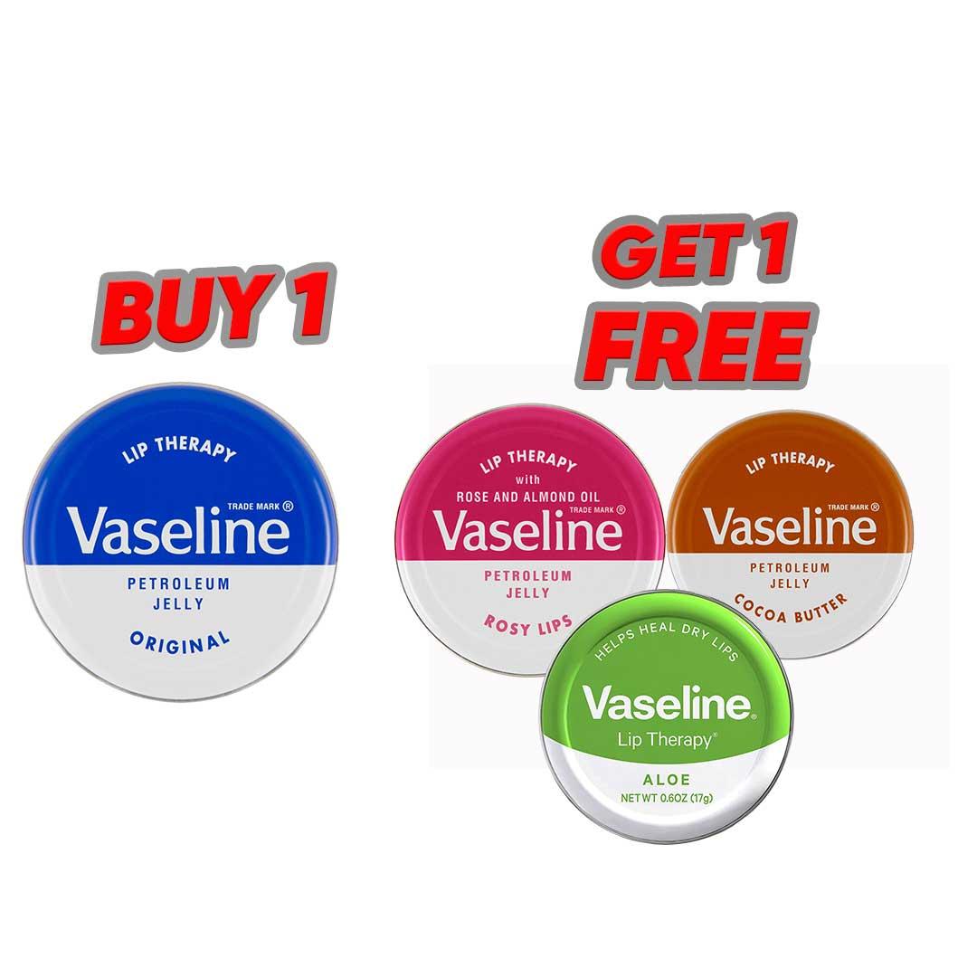 Vaseline Lip Therapy Original 20G Buy 1 Get 1