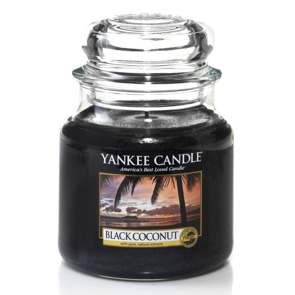 Yankee Candle Classic Midium Jar Black Coconut (411g)