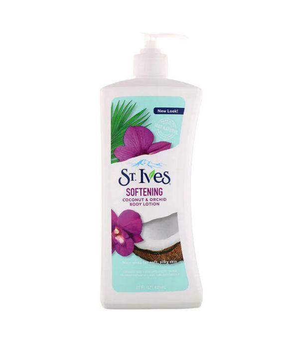 ST.IVES SOFTENING COCONUT AND ORCHID BODY LOTION  621ML