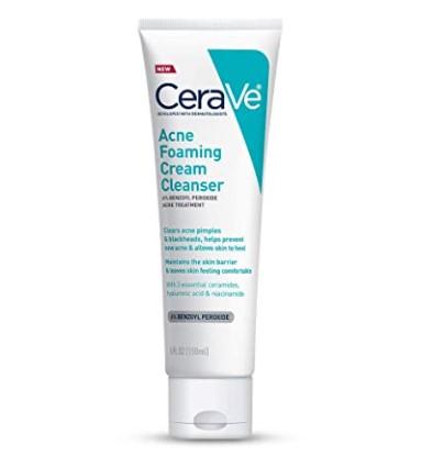 Cerave Acne Foaming Facial Cleanser Normal to Oily -87ml