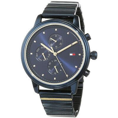 Tommy Hilfiger 1781893 Royal Blue Stainless Steel Chronograph Watch For Women - Royal Blue