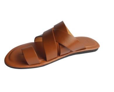 BAY Men Tan Light Brown Slippers Ranger(208643466)
