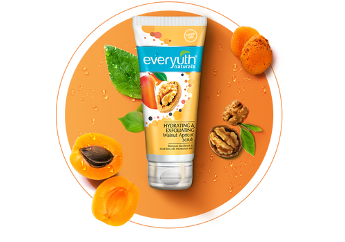 Everyuth Advance Hydrating & Exfoliating Walnut Apricot Scrub- 25gm