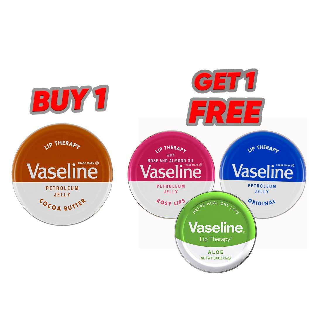 VASELINE LIP THERAPY COCOA BUTTER 20G Buy 1 Get 1