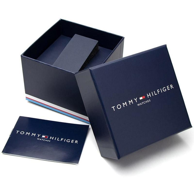 Tommy Hilfiger 1782071 Pink PU Leather Chronograph Watch For Women - RoseGold & Pink