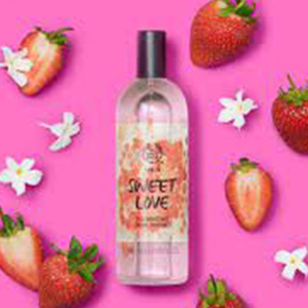 The Body Shop Sweet Love Spritz Fragrance Mist 100ml