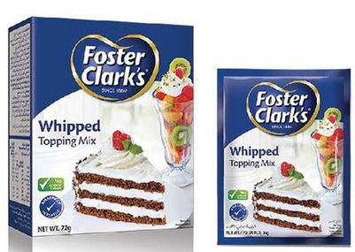 Foster Clark's Whipped Topping Mix 72g Pack