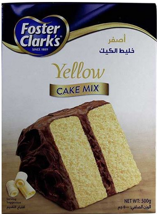 Foster Clark's Cake Mix Yellow 500gm