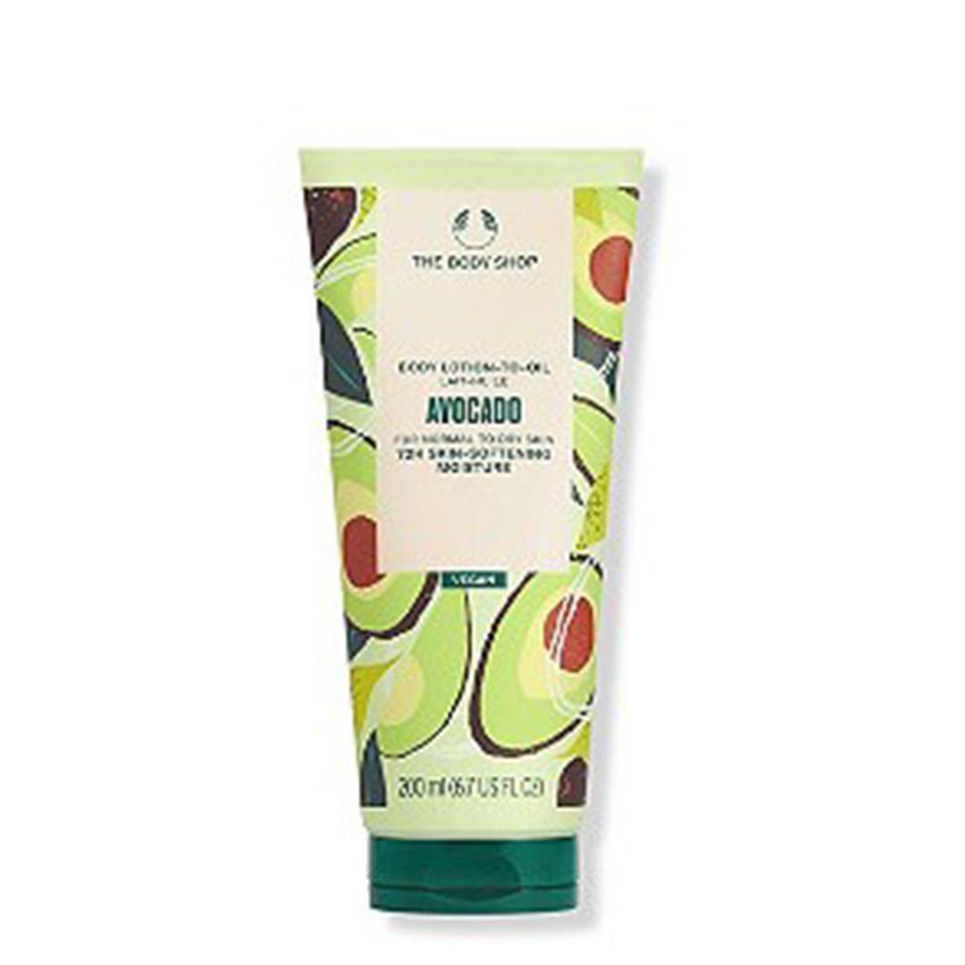 The Body Shop Avocado Body Lotion-To-Oil