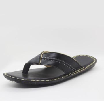 BAY Men Black Slippers Crocodile(158646463)