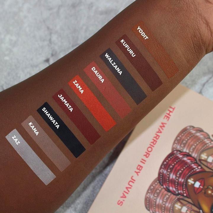 Juvia's Place The Warrior 2 Eyeshadow Palettes