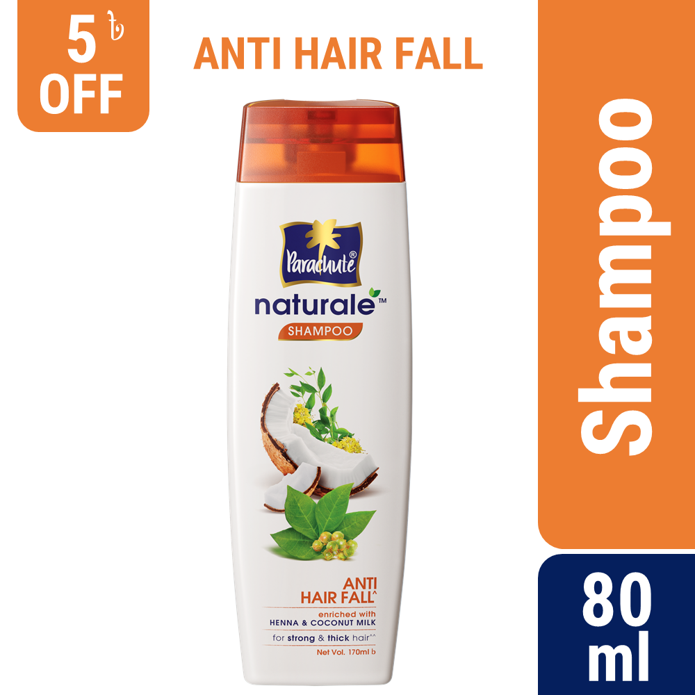 Parachute Naturale Shampoo Anti Hair Fall 80ml