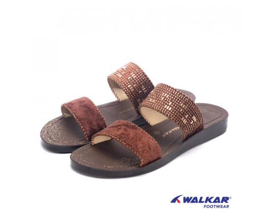 Walkar Ladies Sandal Brown