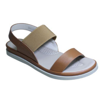 Bay Tan light brown Ladies Bay Soft Flats Shoe