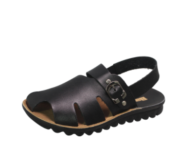 Bay Black Tinku Children Slipper