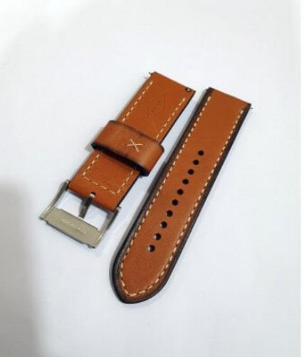 Brown Latest Genuine Leather 24mm FOSSIL Color Watch Strap