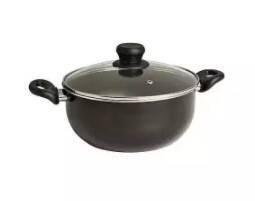 Kiam Non-Stick Classic Casserole With Glass Lid - 26cm