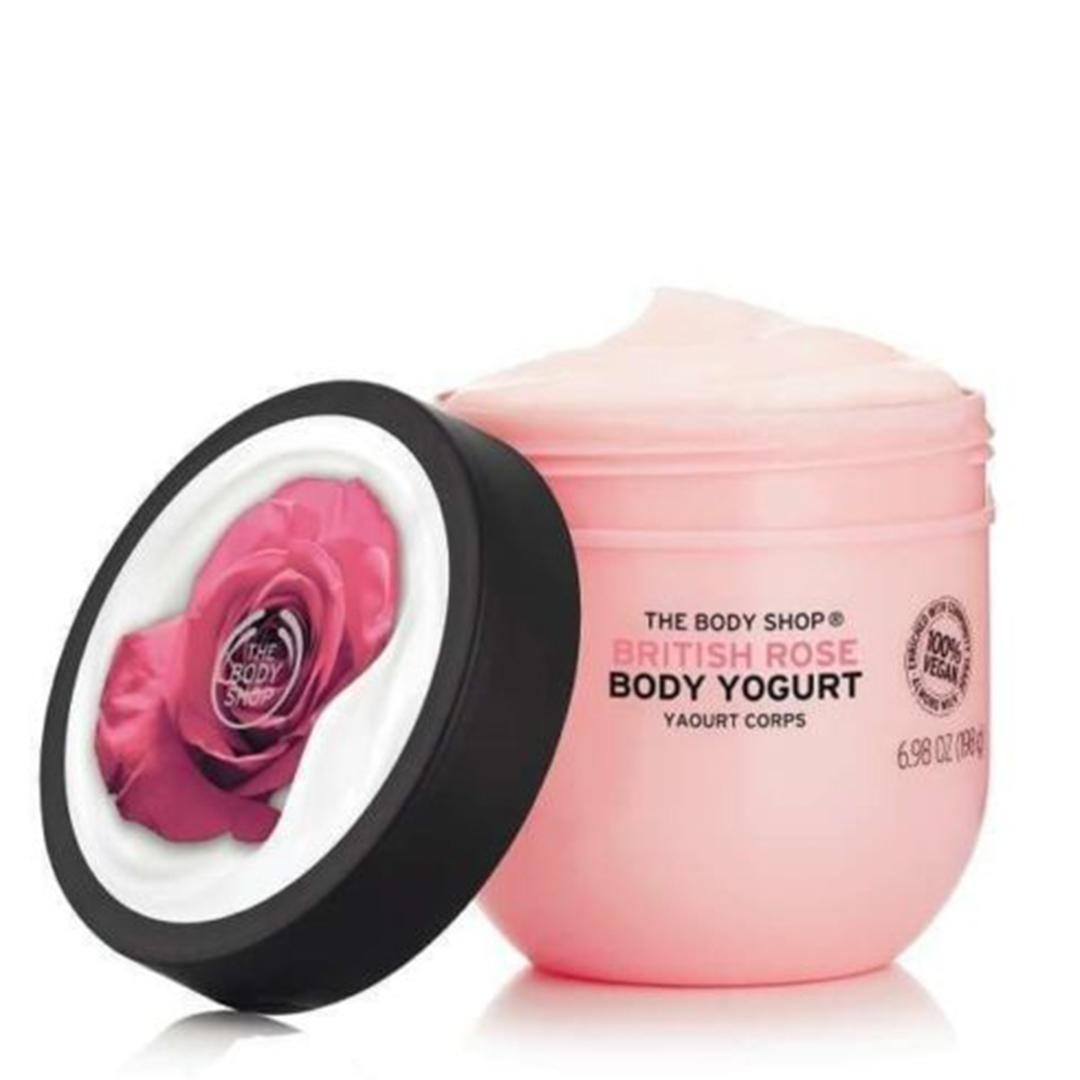 The Body Shop British Rose Body Yogurt 200ml