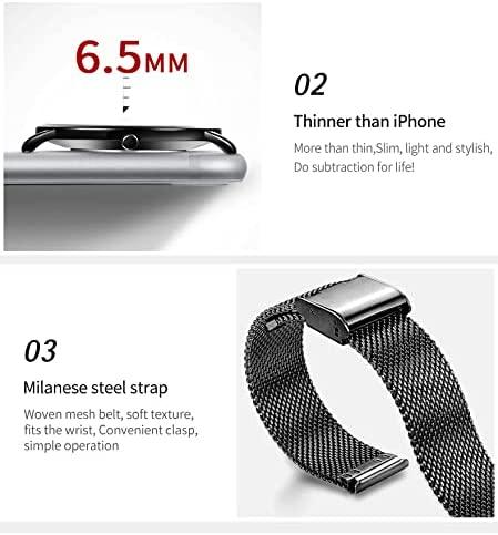 OLEVS Couples Watches for Men Women Ultra Thin Quartz Analog Stainless Steel His and Hers Watches
