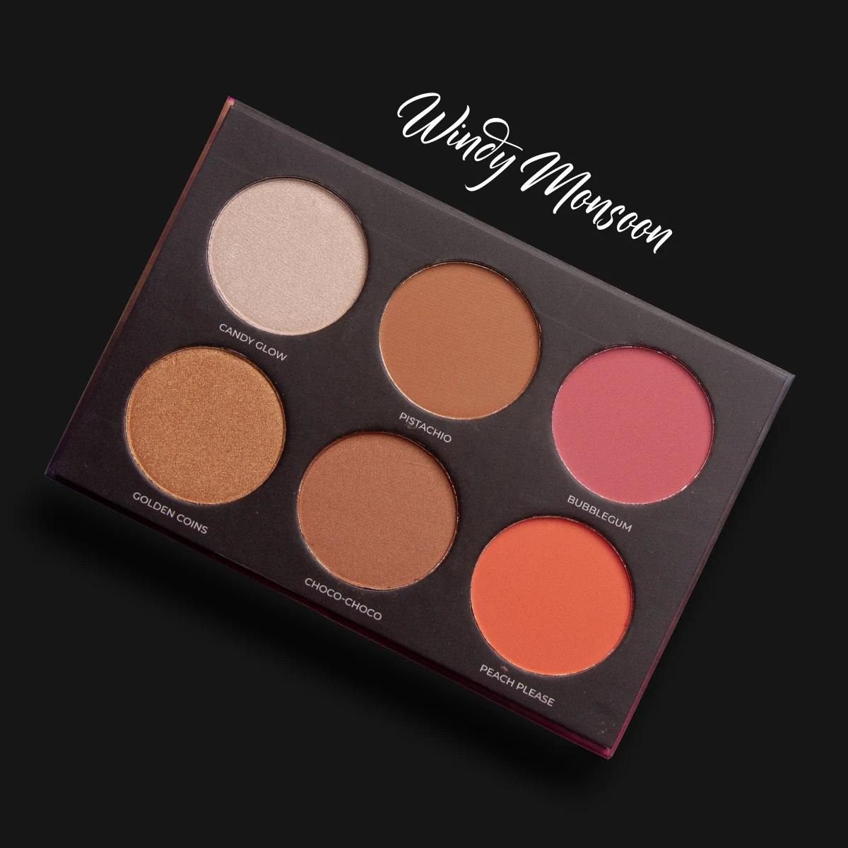Nirvana Color Face Palette  Windy Monsoon
