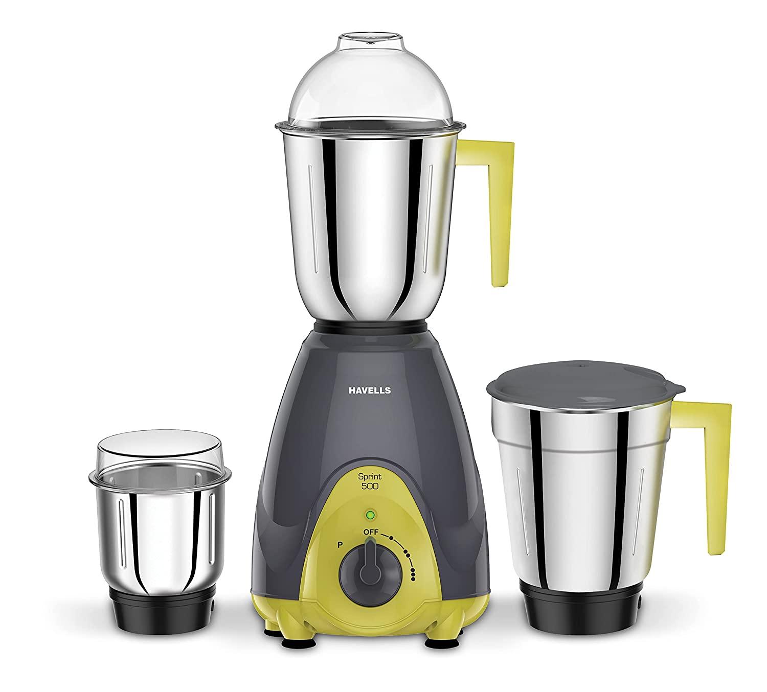 Havells Sprint MG (3SS Jar) 500w Mixer Grinder