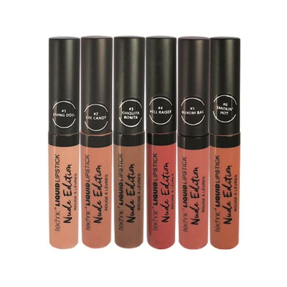 Technic Nude Edition Liquid Lipstick Full Set