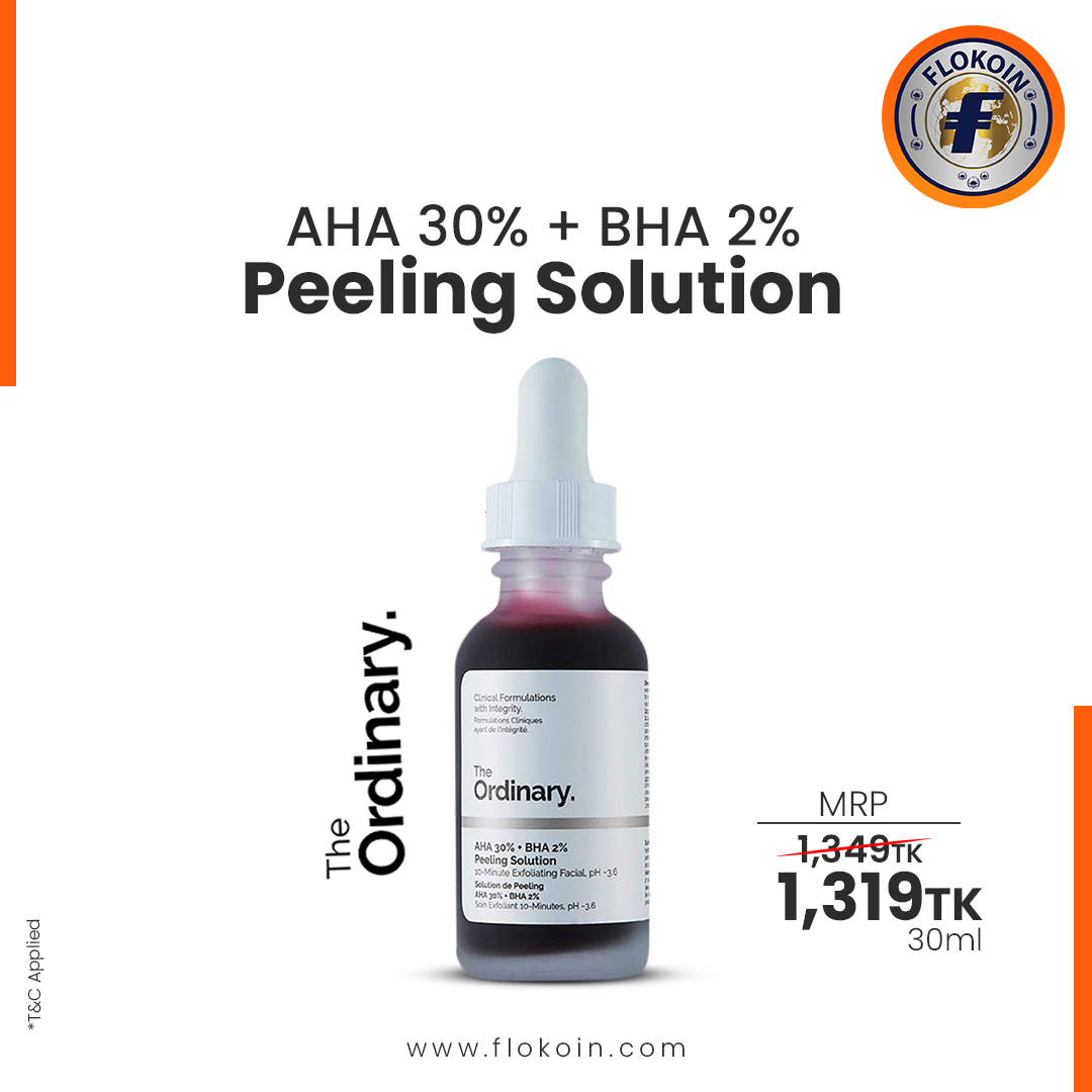 The Ordinary AHA 30% + BHA 2% Peeling Solution-30ml