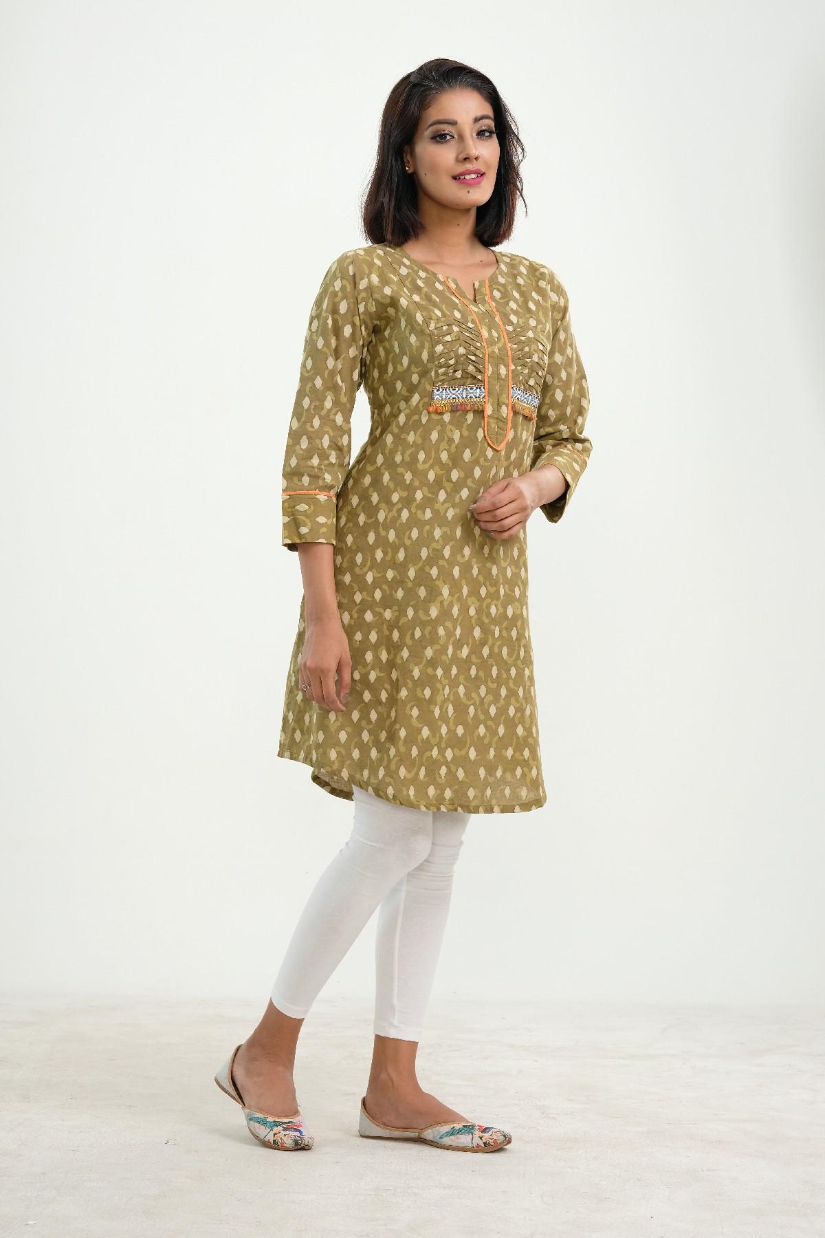 OLIVE LADIES TUNIC
