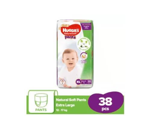 Huggies Ultra Pant Diaper Extra Large (Xl) 38 Pcs (12 - 17 Kg)