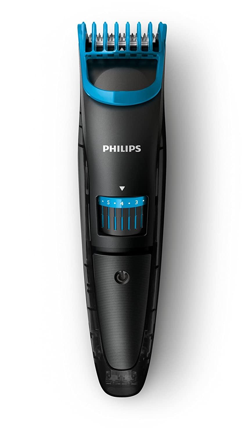 Philips QT4003/15 Beard and Stubble Trimmer for Men (Black)