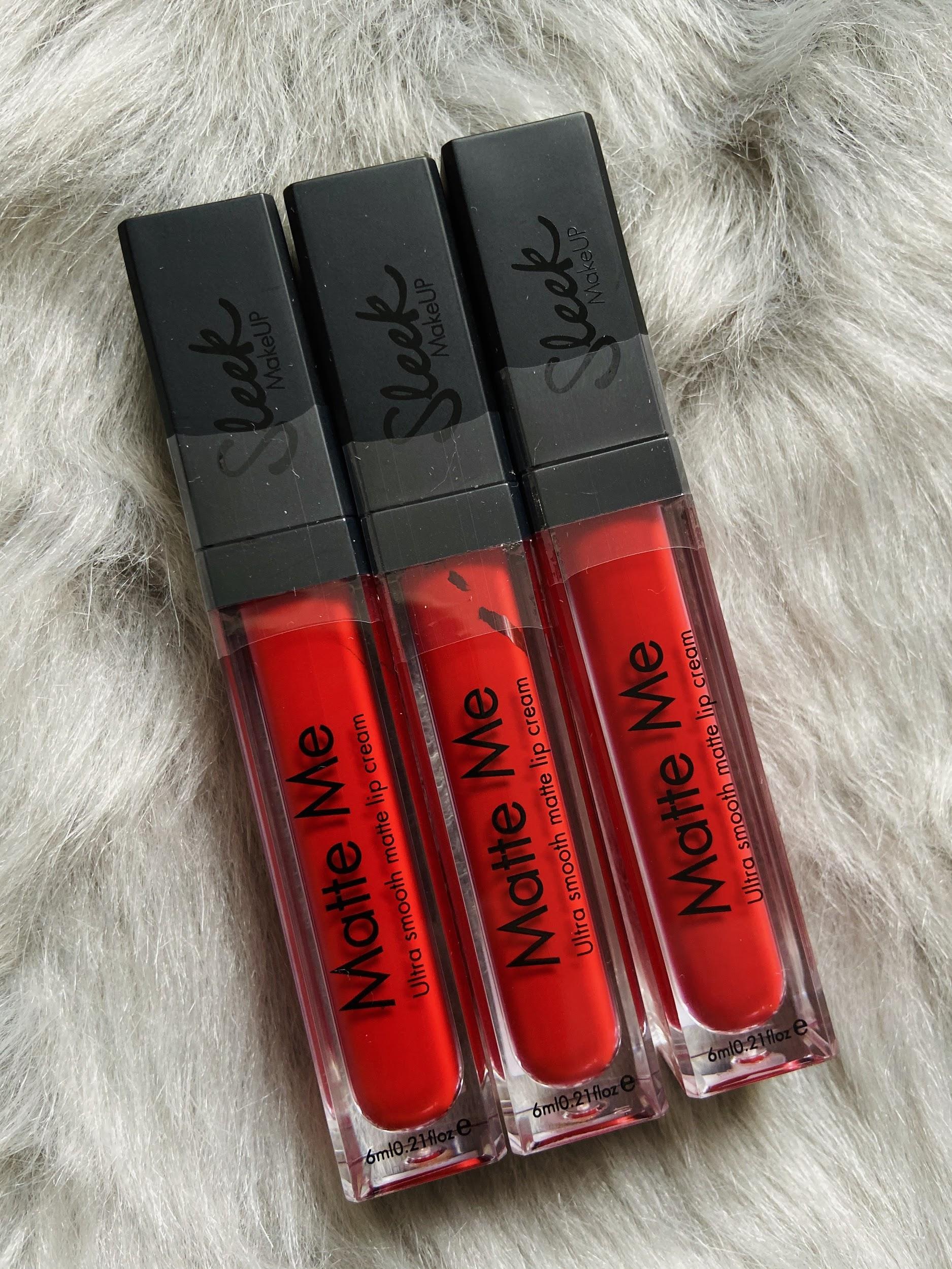 Sleek Matte Me Liquid Lipstick Rioja Red