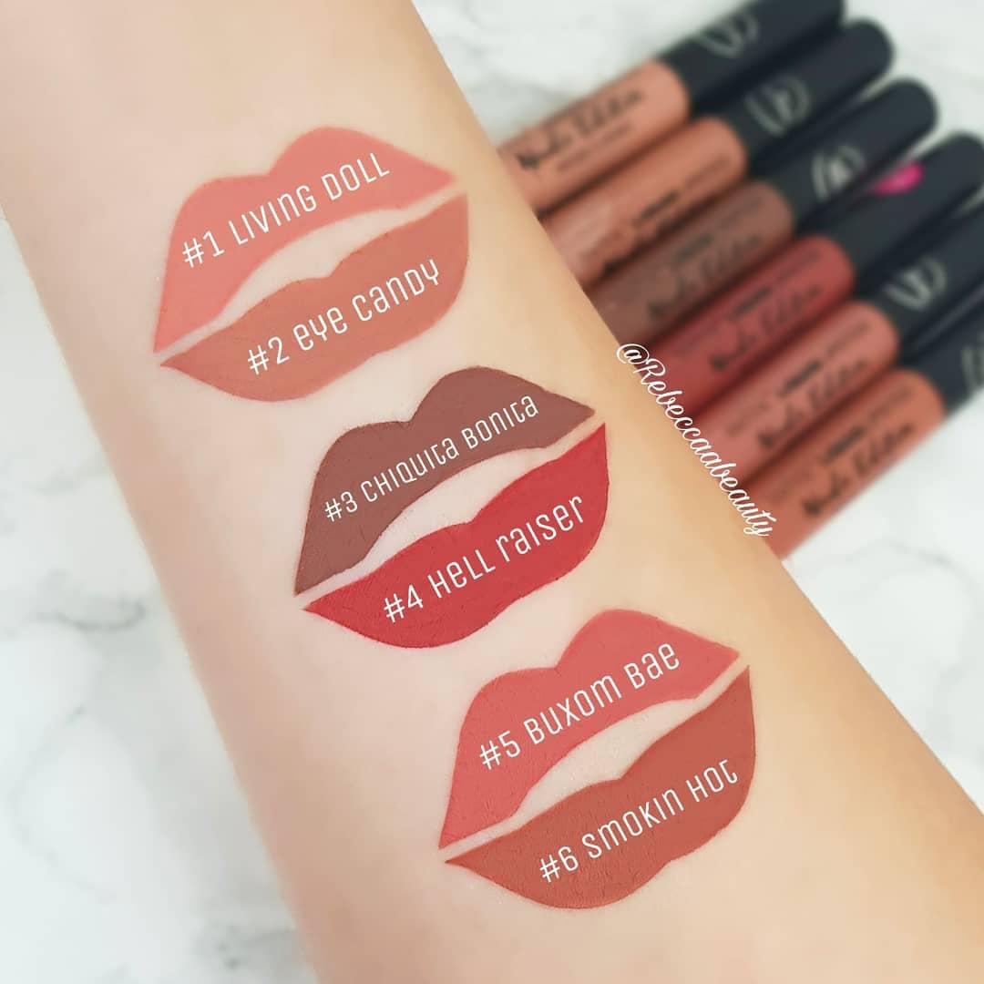Technic Nude Edition Liquid Lipstick Full Set