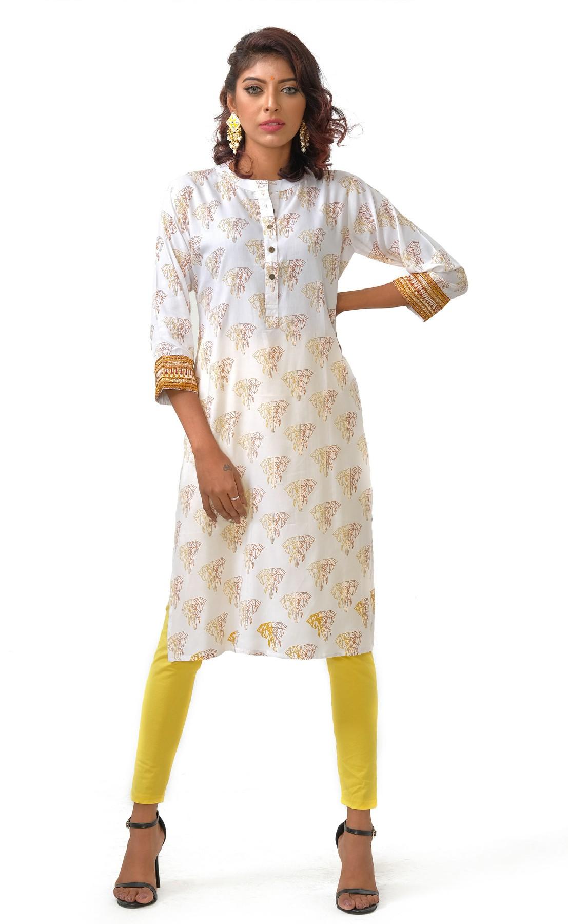 WHITE LADIES KURTY