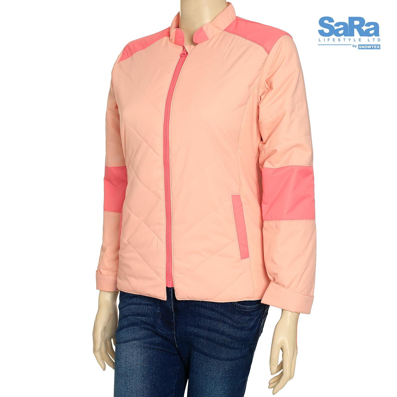 SaRa Pink Lemonade Navy Jacket for Women
