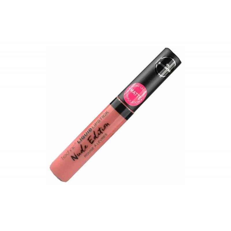 Technic Nude Edition Liquid Lipstick  #05 Buxom Bae(10ml)
