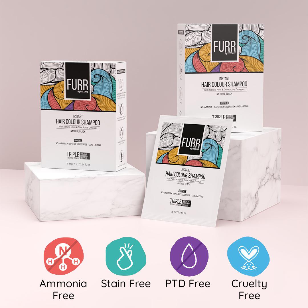 Furr By Pee Safe Instant Hair Colour...