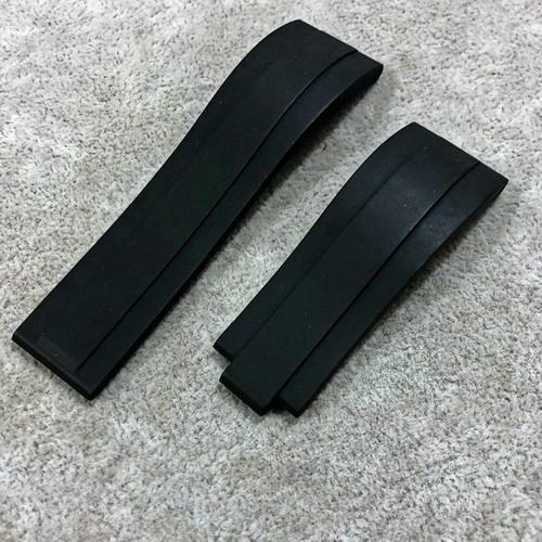Black New Rolex Rubber Wrist Watch Band