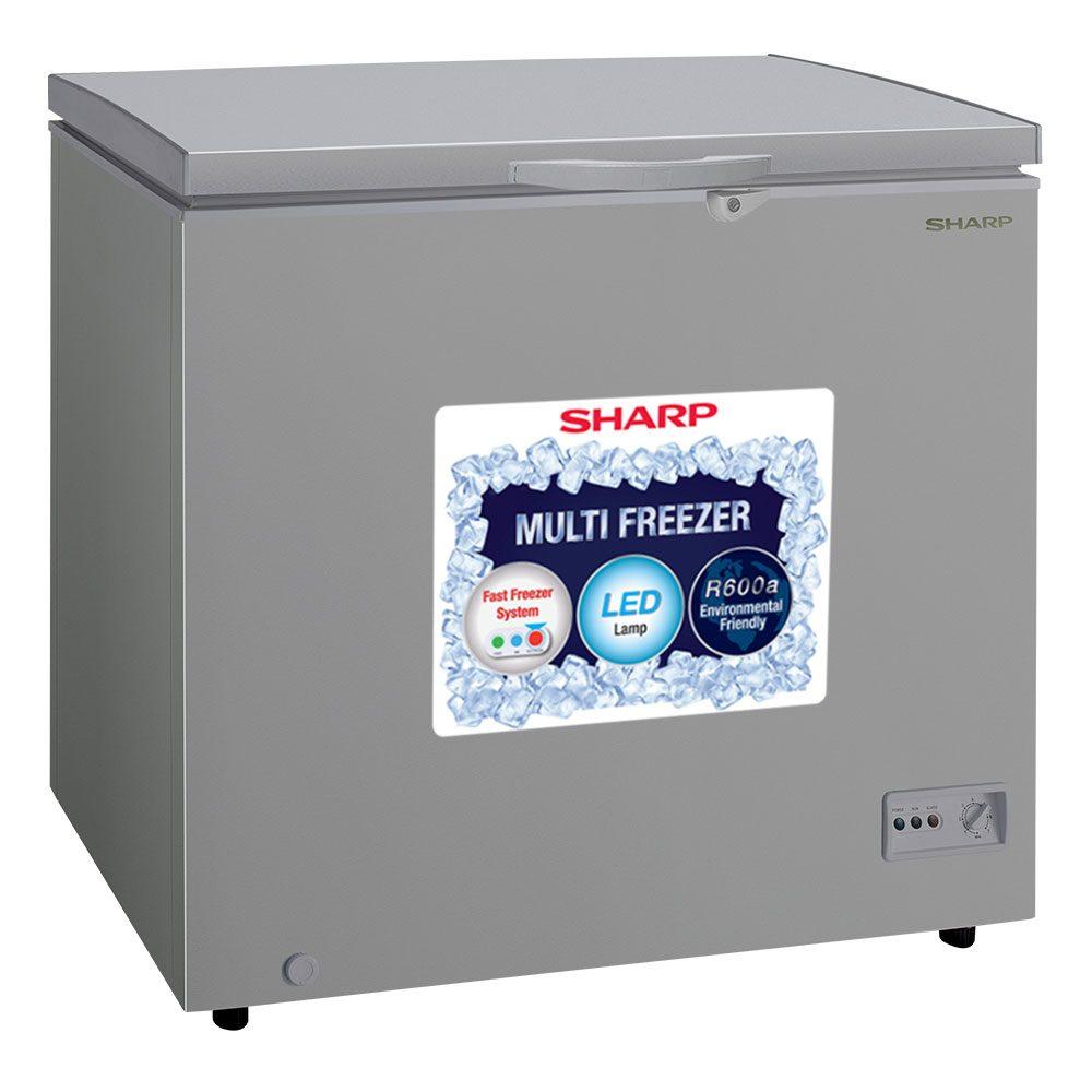 Sharp Freezer SJC-228-GY | 220 Liters - Grey
