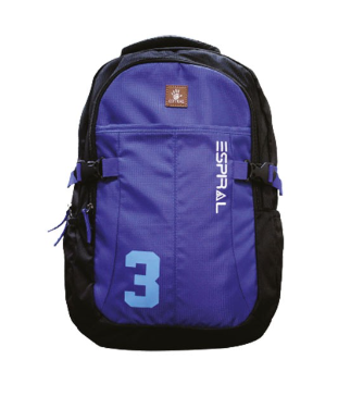 ESPIRAL BackPack- ESP- 003 (Blue & Black)