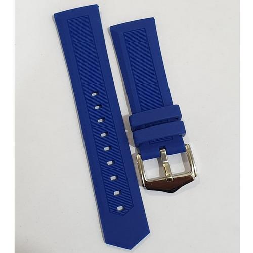 Blue New Original Rubber 22 Mm Watch Strap