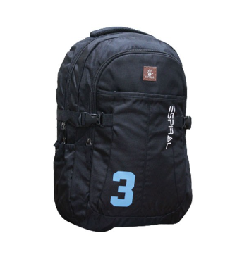 ESPIRAL BackPack- ESP- 003 (Black)