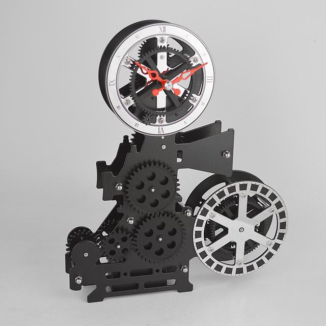 Projector Wall Clock Living Room Gear...
