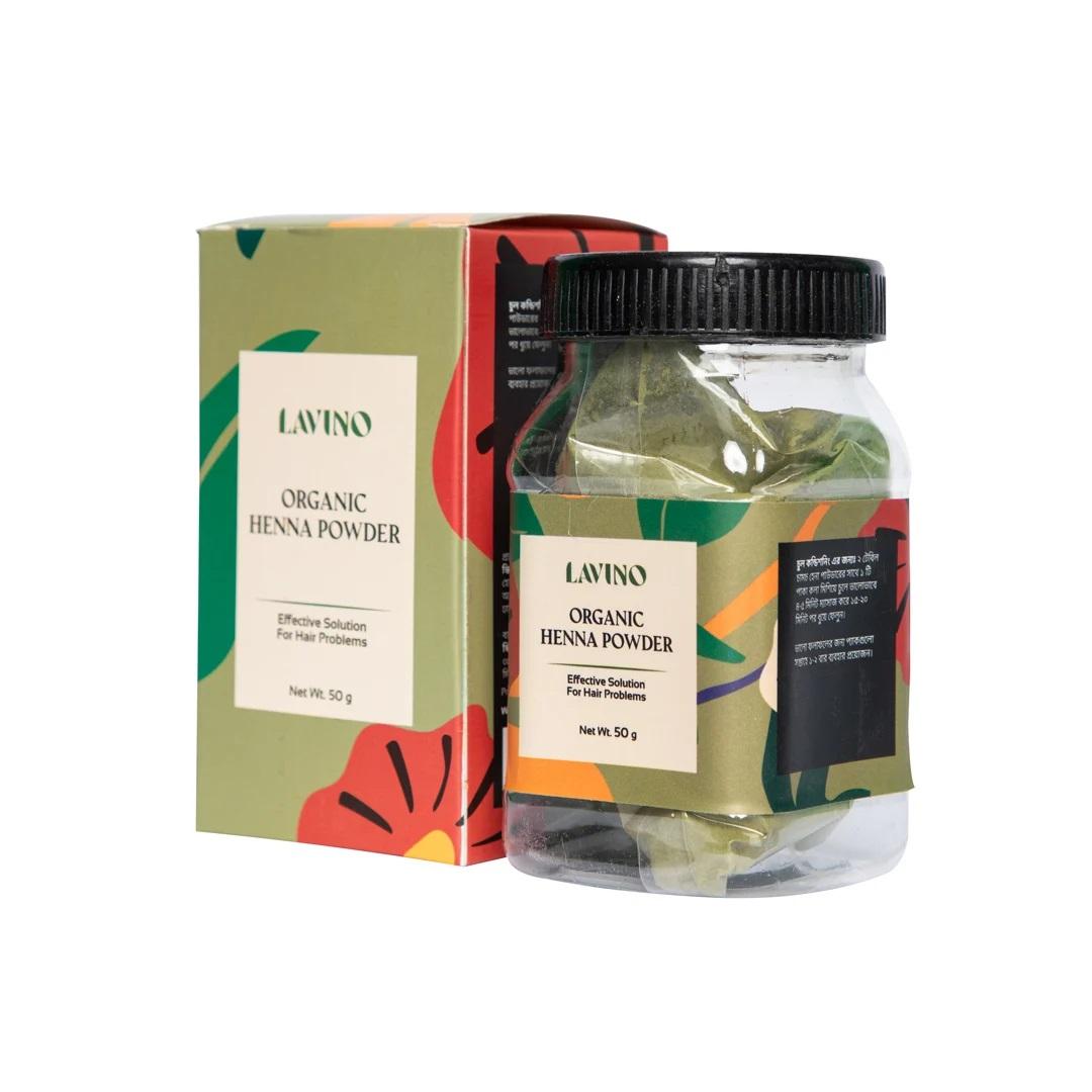 Lavino Organic Henna Powder 50gm