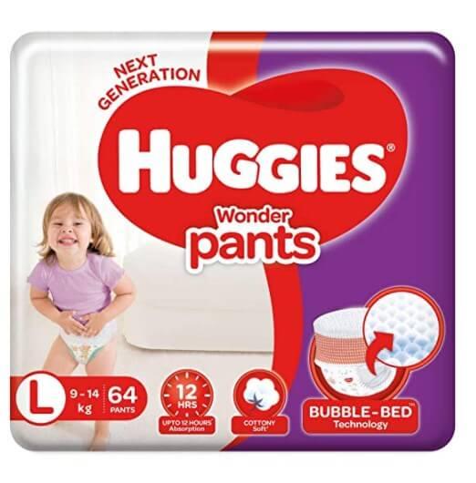 Huggies Wonder pants L 64s(9-14kg)