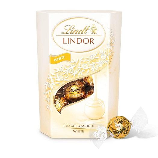 Lindt Lindor White Chocolate Truffles Box...