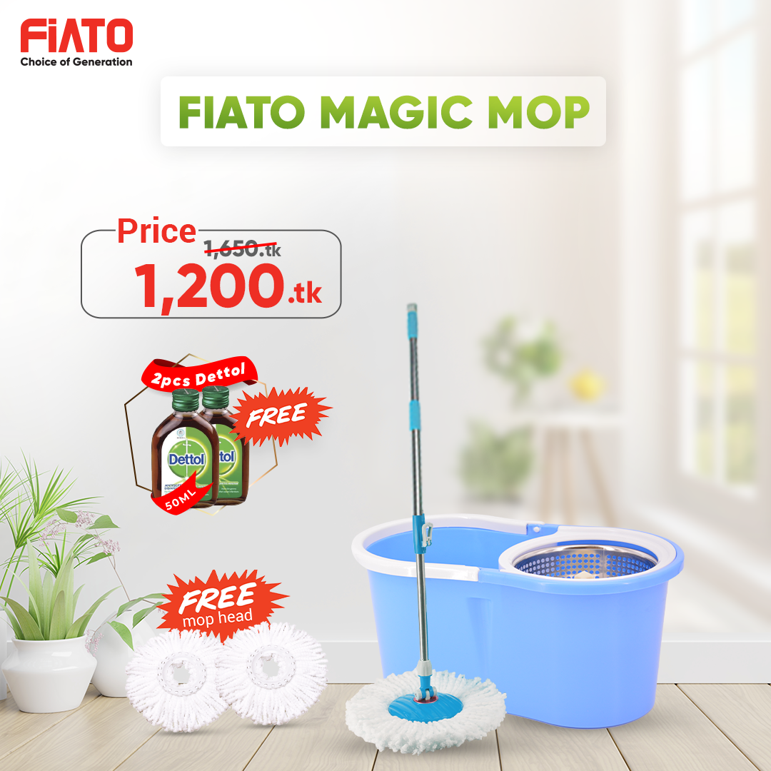 S-6s ( Fiato Magic Spin Mop) - Blue