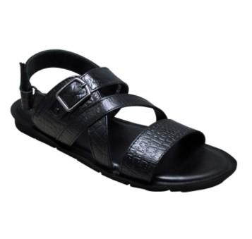 BAY Men Black Slippers Iniesta(198646449)