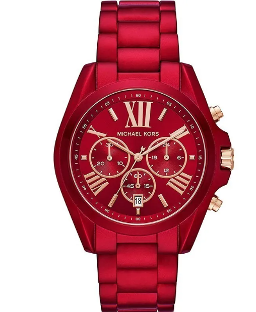 Michael Kors Bradshaw Ruby Red & Rose...