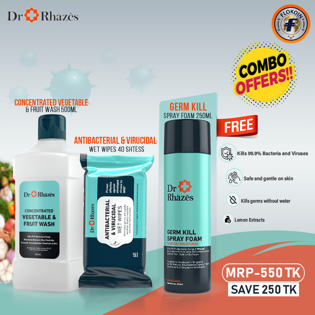 Dr. Rhazes Veg & Fruit Wash (500 ml)...
